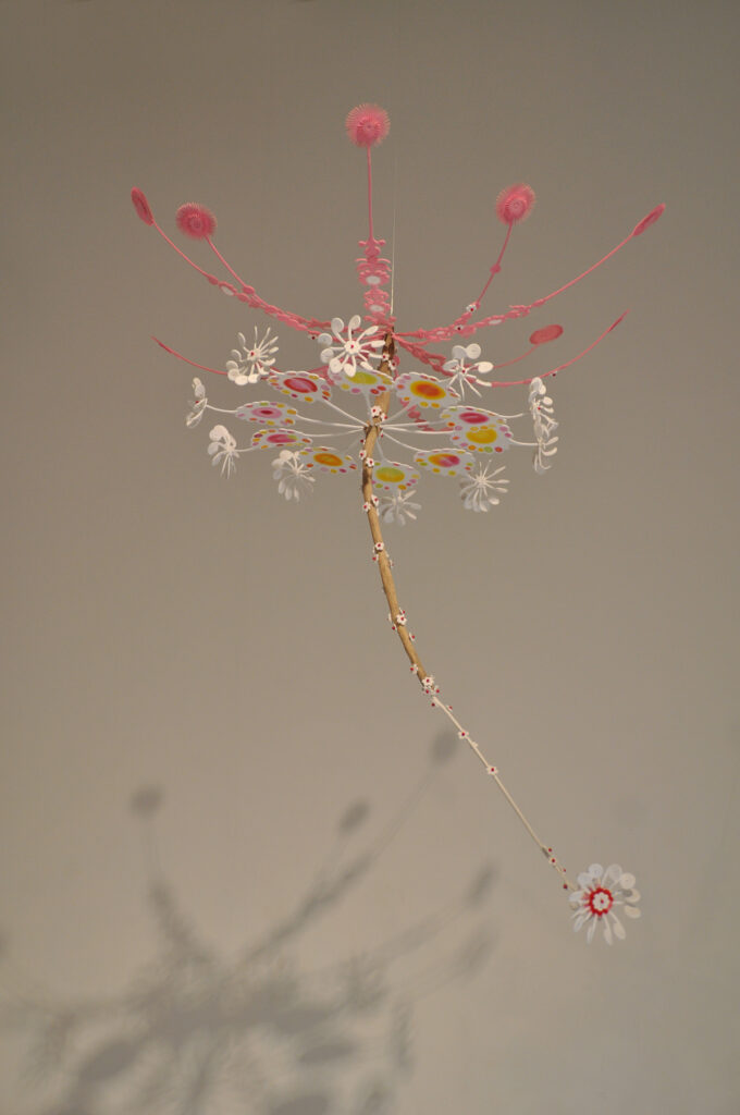 2012
Foam sheet and mixed media
42 x 33 x 33 inches